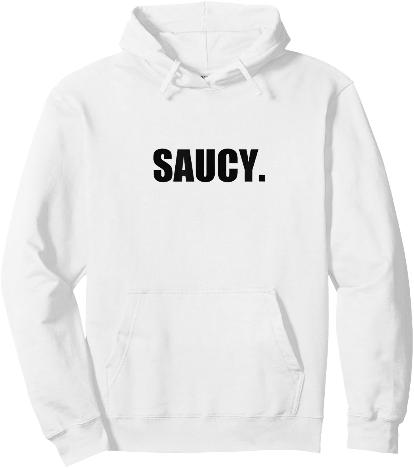 Saucy Shirt Funny Sauce Cute Pun Hoodie - Hoodie | White