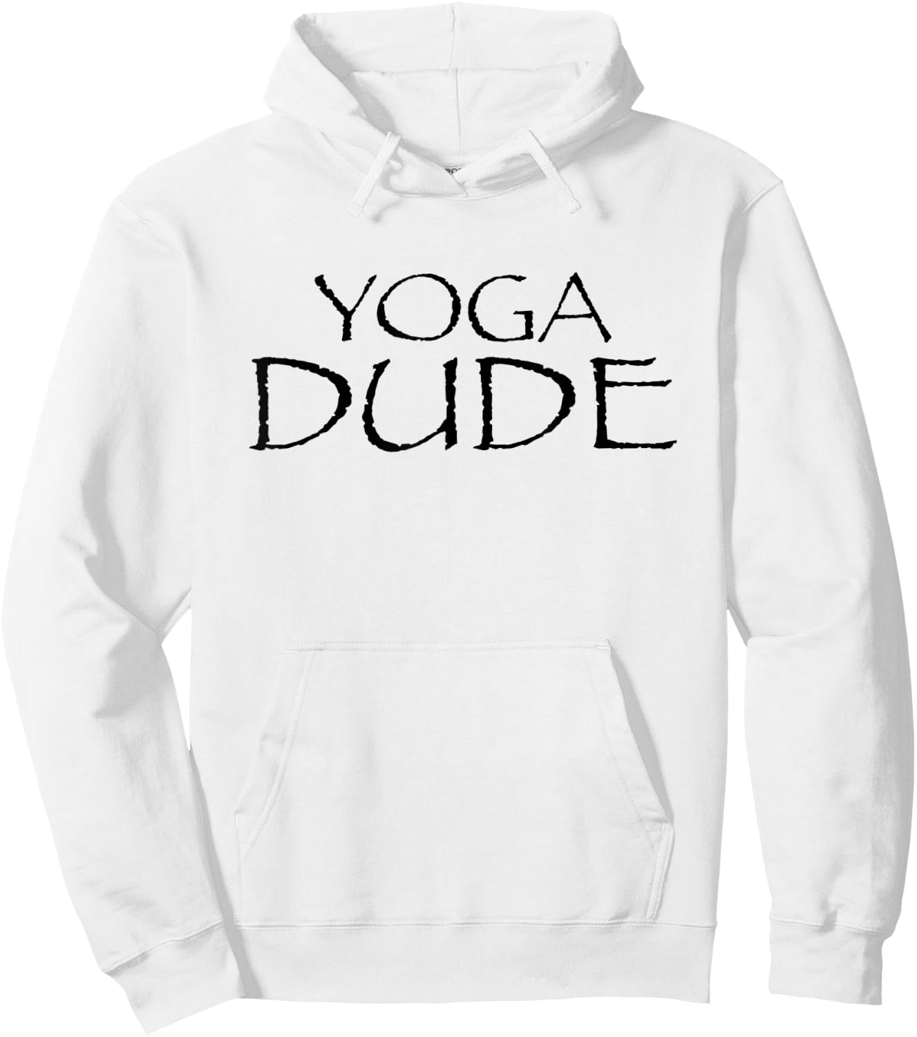 Funny Yoga Shirt With Saying Yoga Dude Exercise Hoodie - Hoodie | White