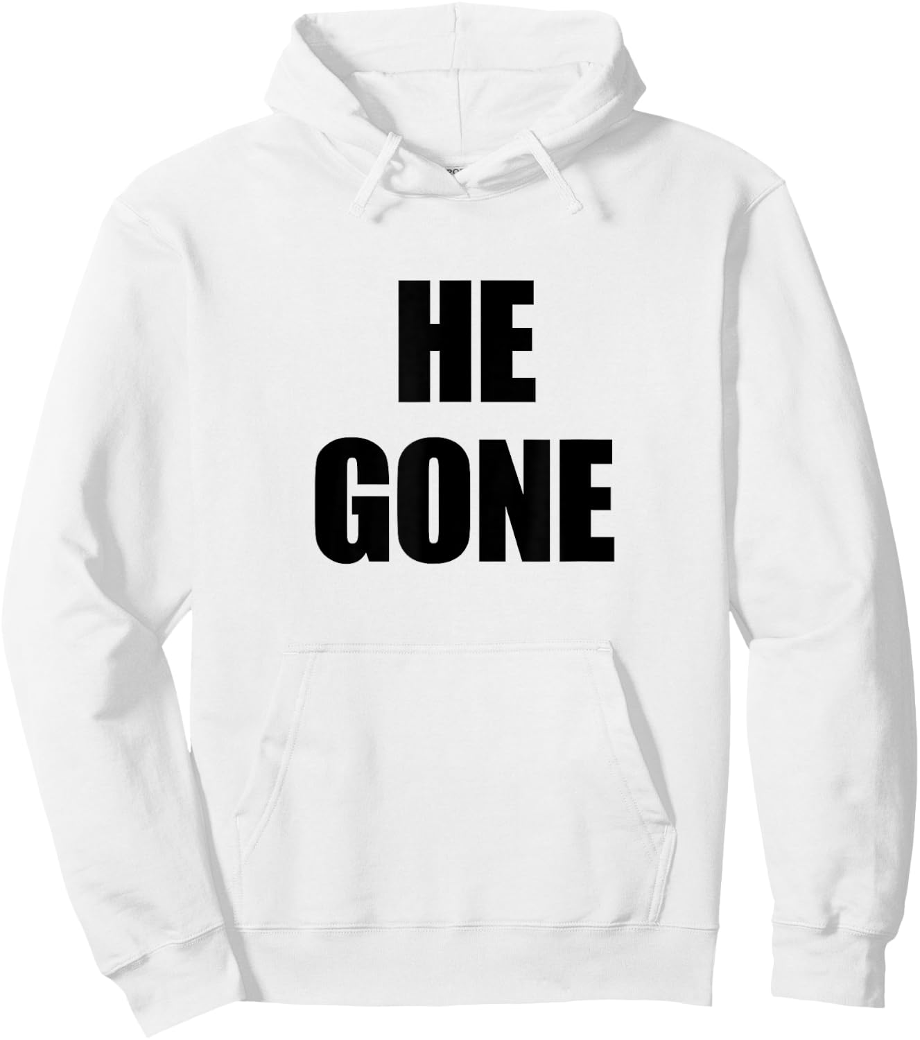 He Gone Funny Sport Meme Hoodie - Hoodie | White