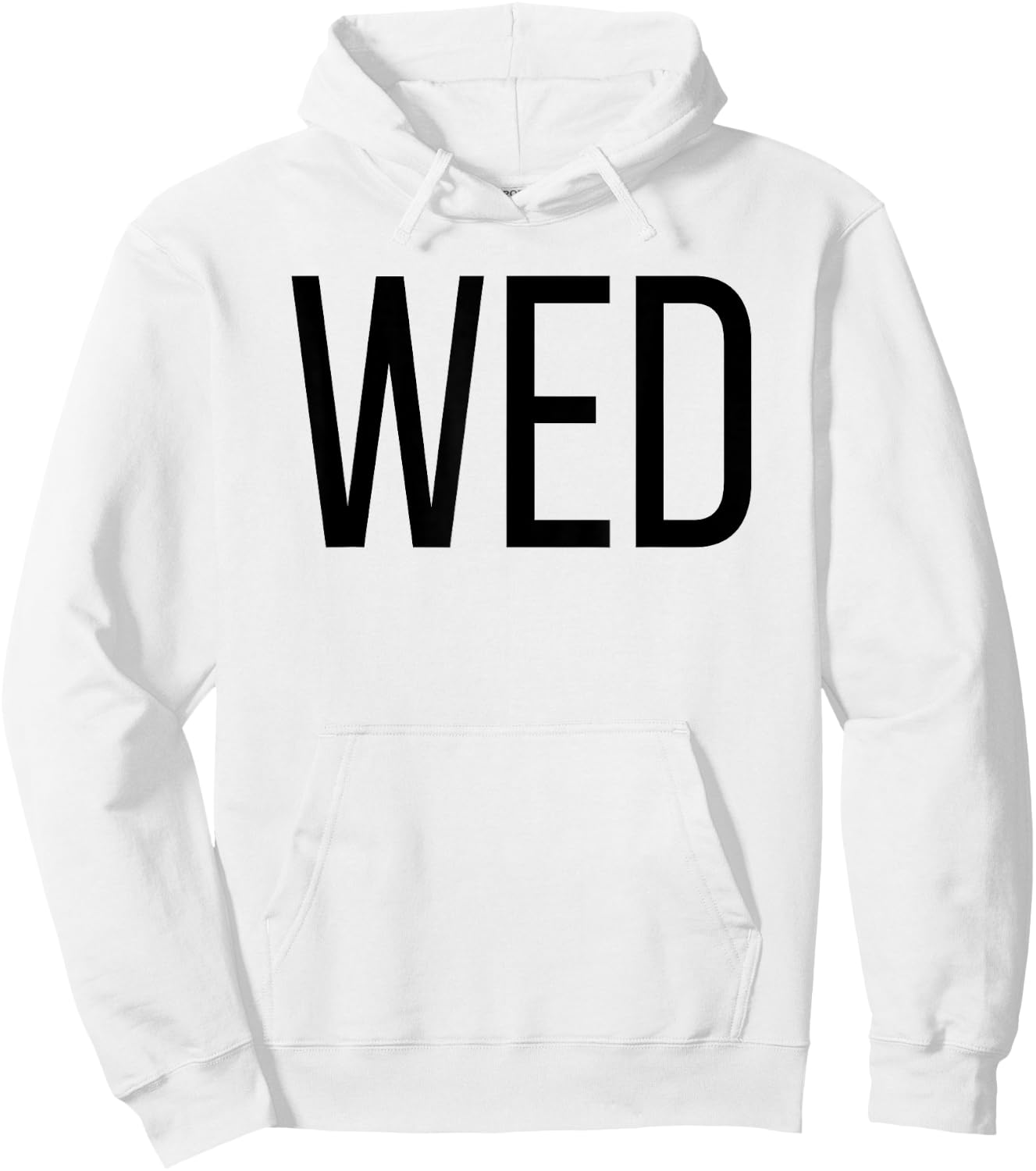 Wednesday Days of the Week , Costume, Shark Hoodie - Hoodie | White