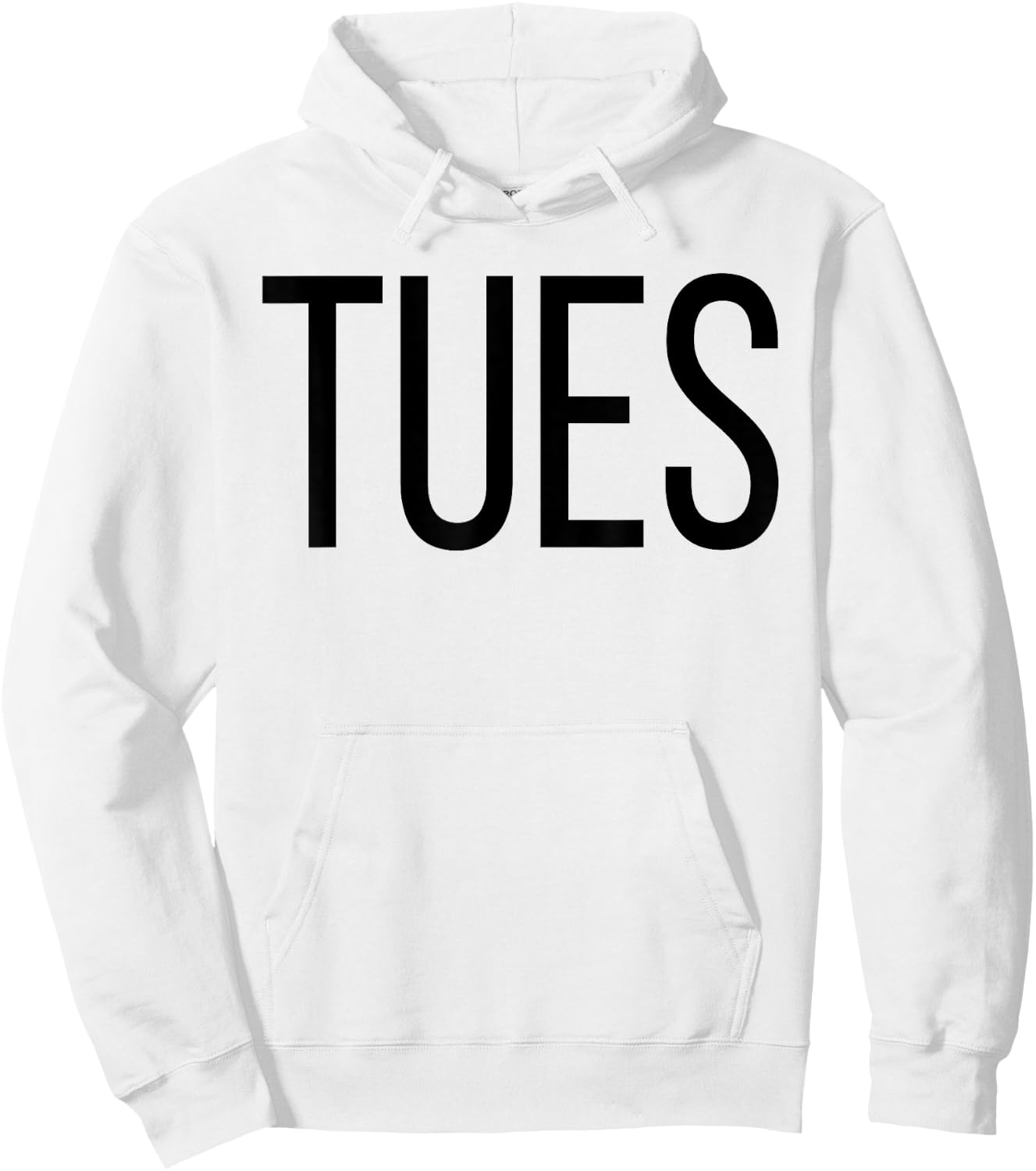 Tuesday Days of the Week , Costume Shark Set Hoodie - Hoodie | White