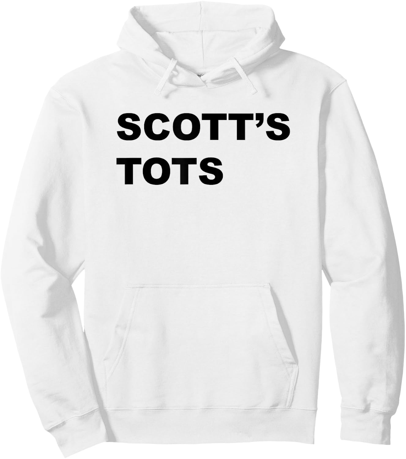 Scott's Tots Shirt Hoodie - Hoodie | White