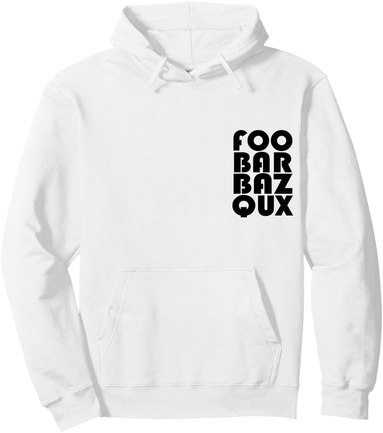 Foo Bar Software Developer Engineer Conference Hoodie - Hoodie | White