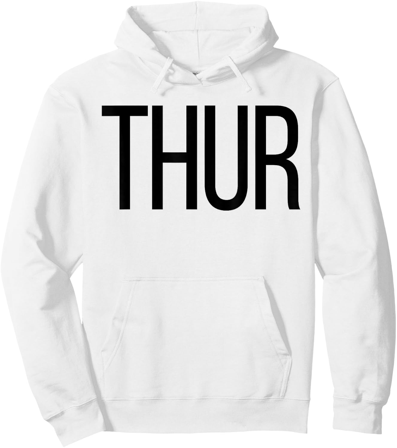 Thursday Days of the Week , Costume, Shark Hoodie - Hoodie | White