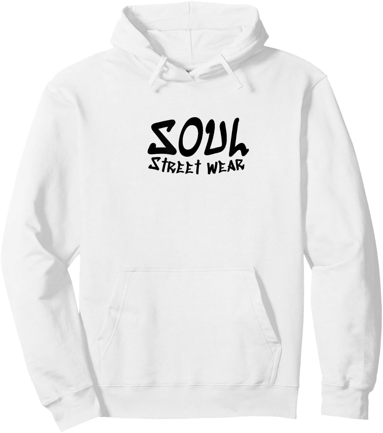 Soul Street Wear -Adults Grey , Classic Fit, Short Sleeve, Small Hoodie - Hoodie | White