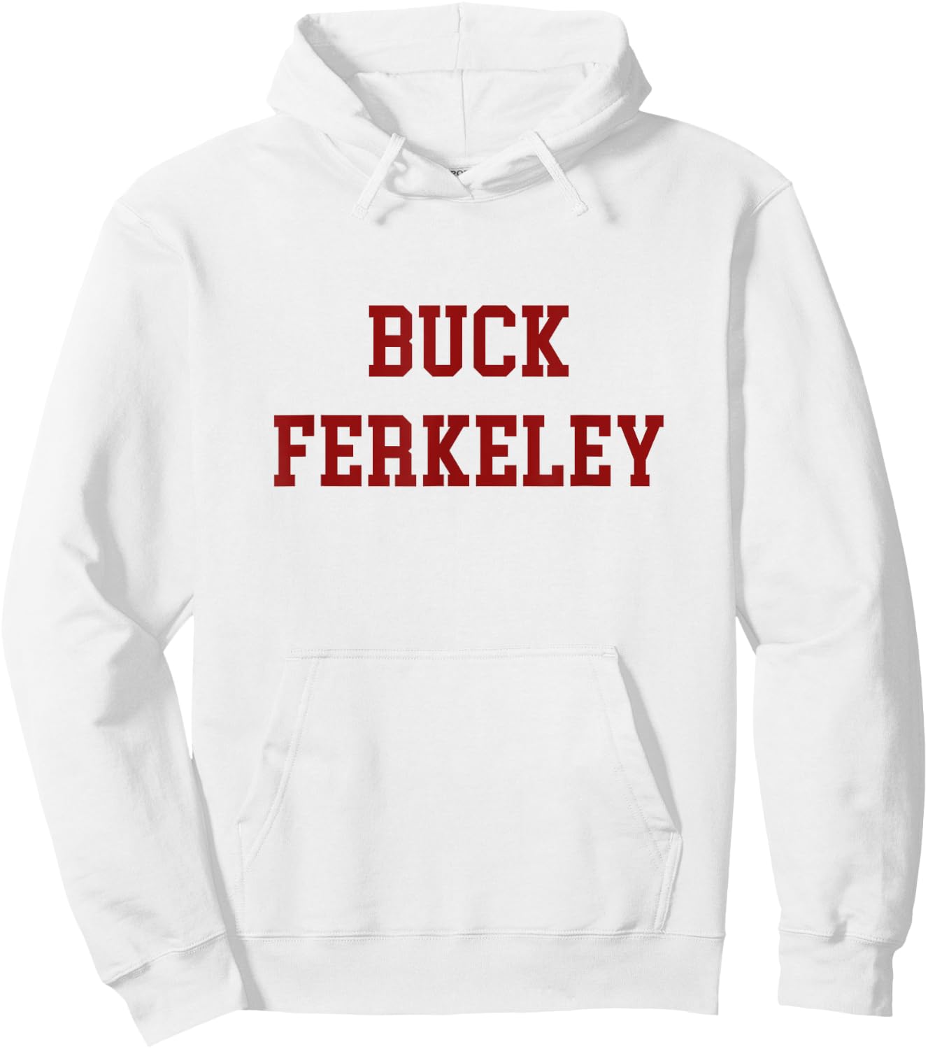 Buck Ferkeley (White/Grey) Hoodie - Hoodie | White