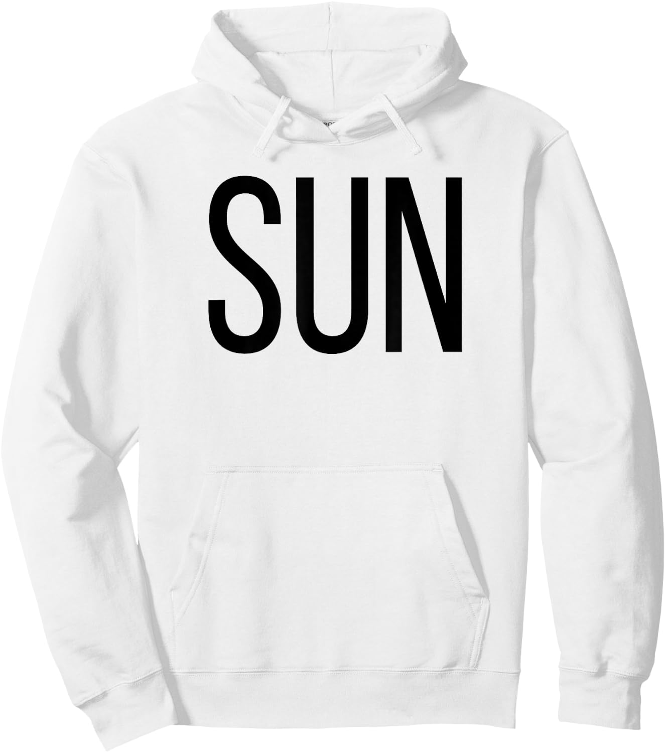 Sunday Days of the Week , Costume, Shark Set Hoodie - Hoodie | White