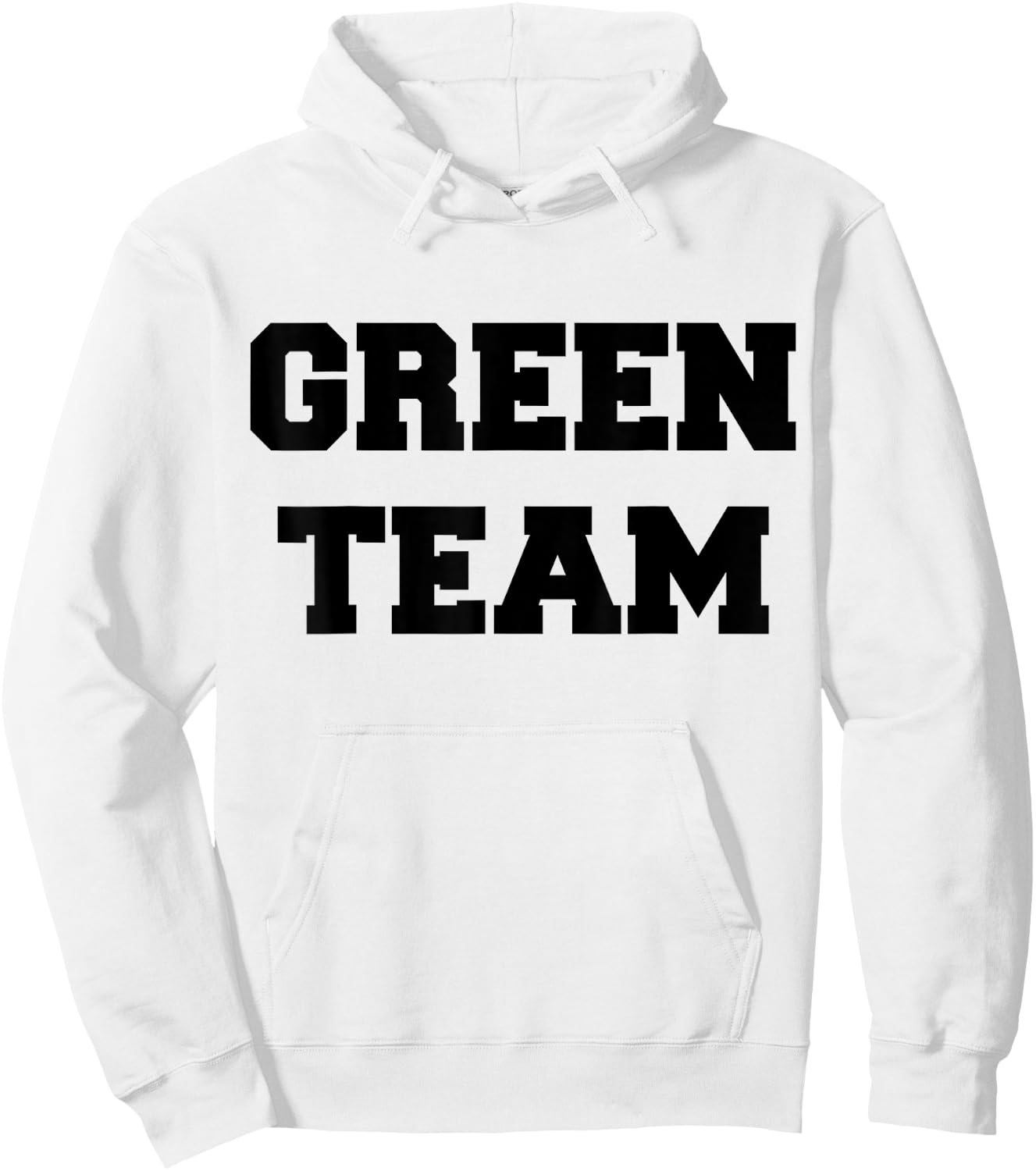 Green Team Hoodie - Hoodie | White
