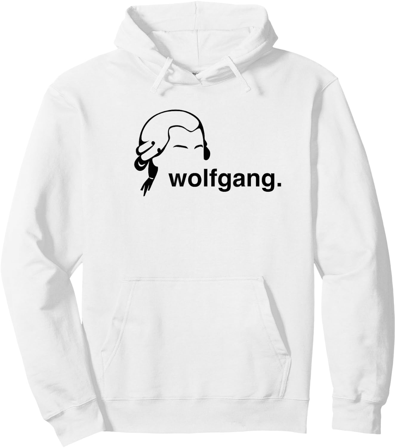 Funny Wolfgang Amadeus Mozart Classical Music Shirt Hoodie - Hoodie | White