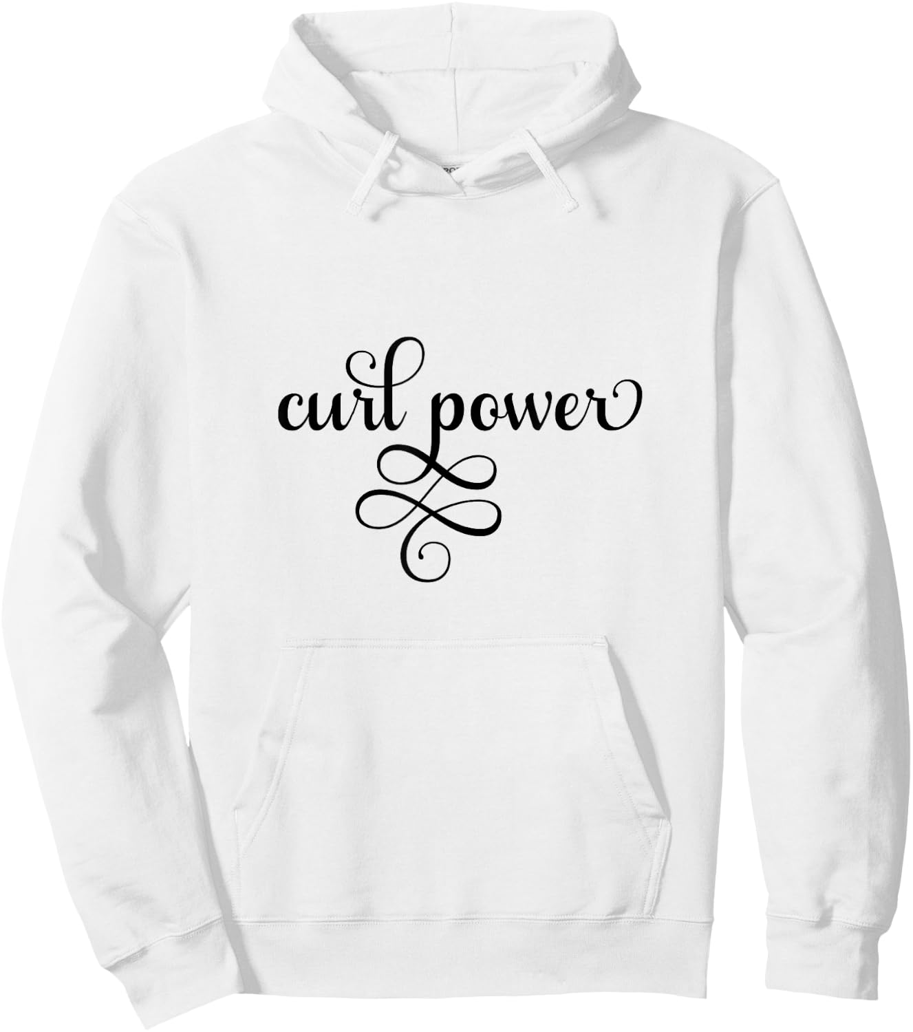 Curl Power Curly Hair Pride Hoodie - Hoodie | White