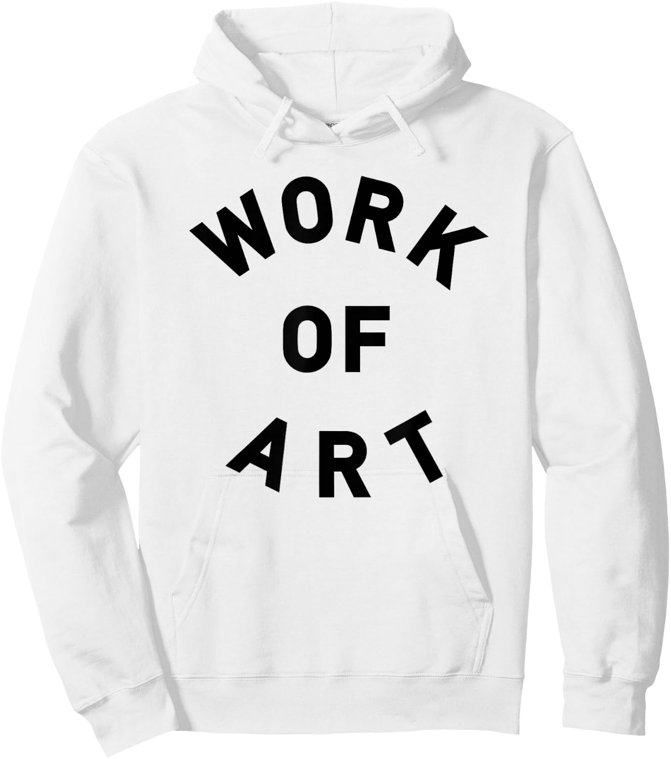 I am WORK OF ART Hoodie - Hoodie | White