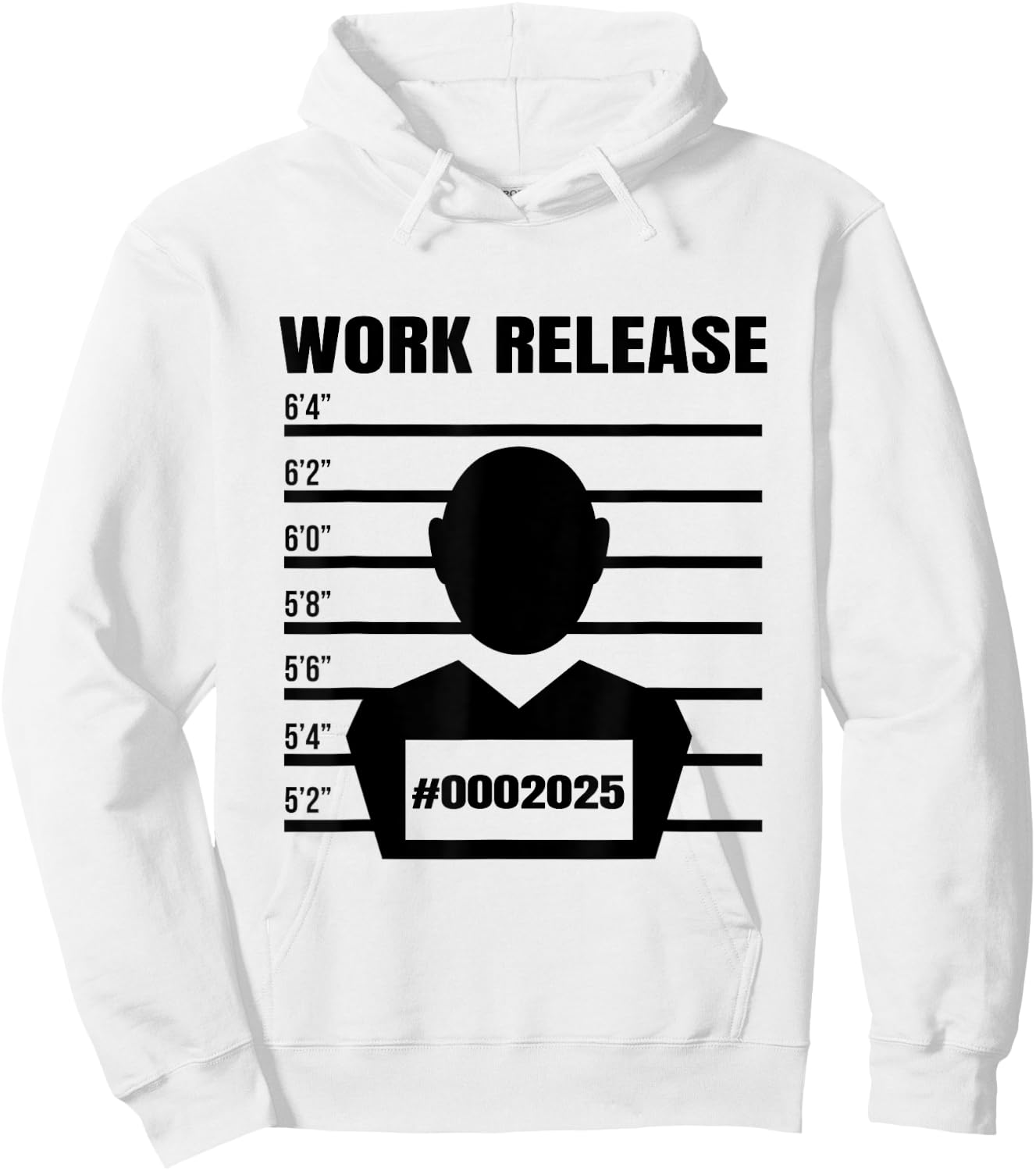 Work Release 2025 Funny Retirement 2025 Retired Hoodie - Hoodie | White