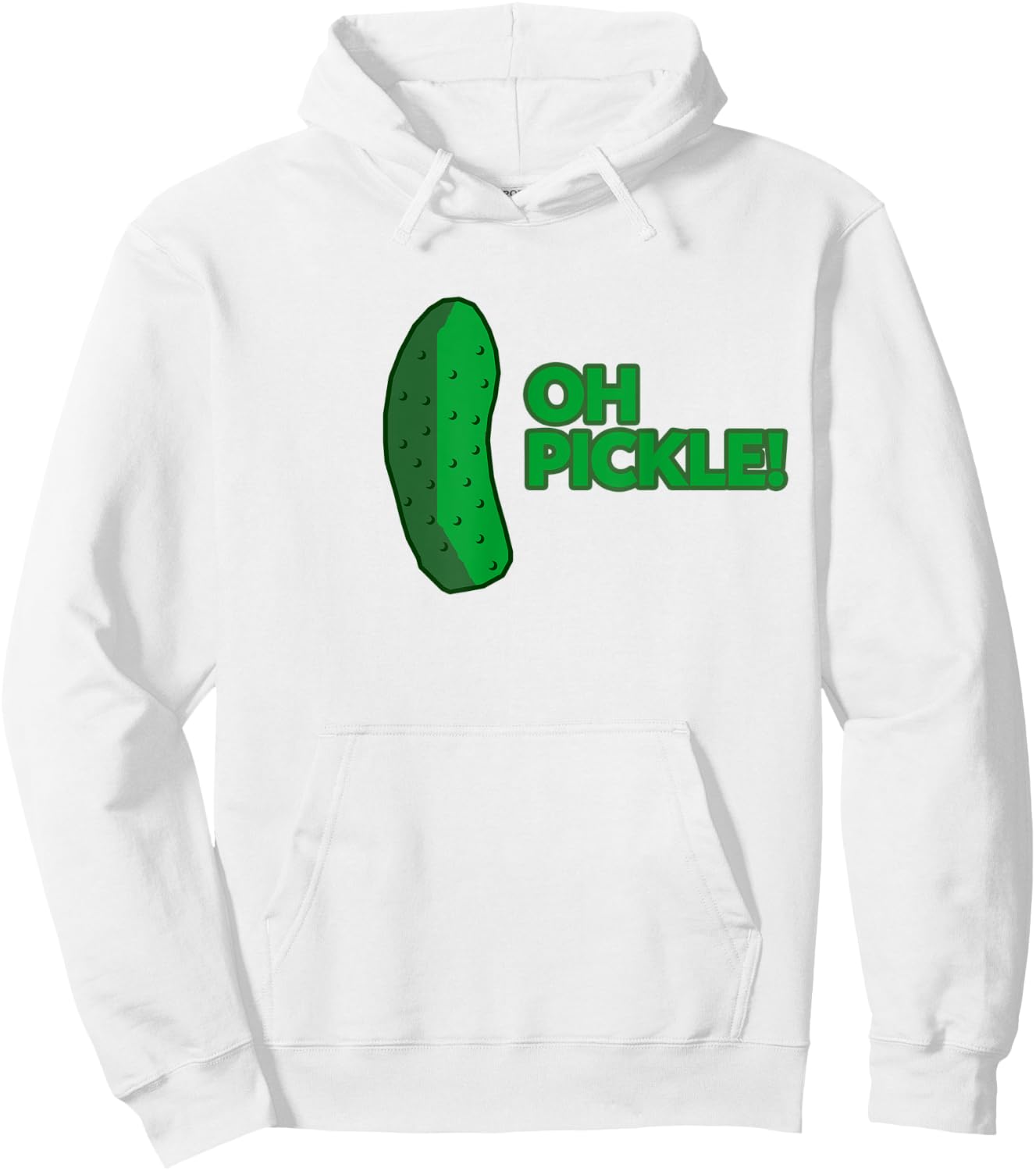 Oh Pickle! Hoodie - Hoodie | White