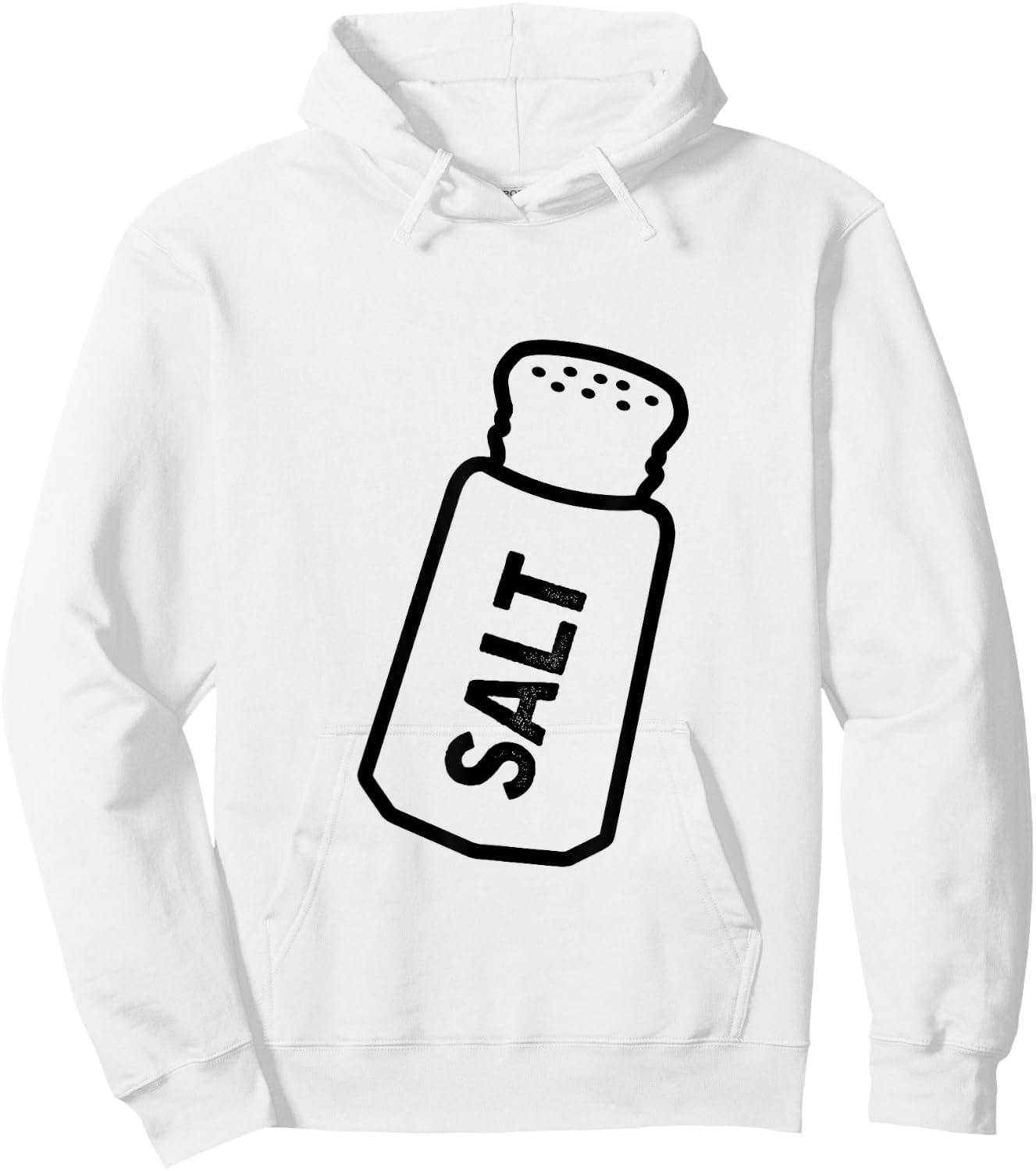 Salt & Pepper BFF Costume Lazy Halloween Costume Hoodie - Hoodie | White