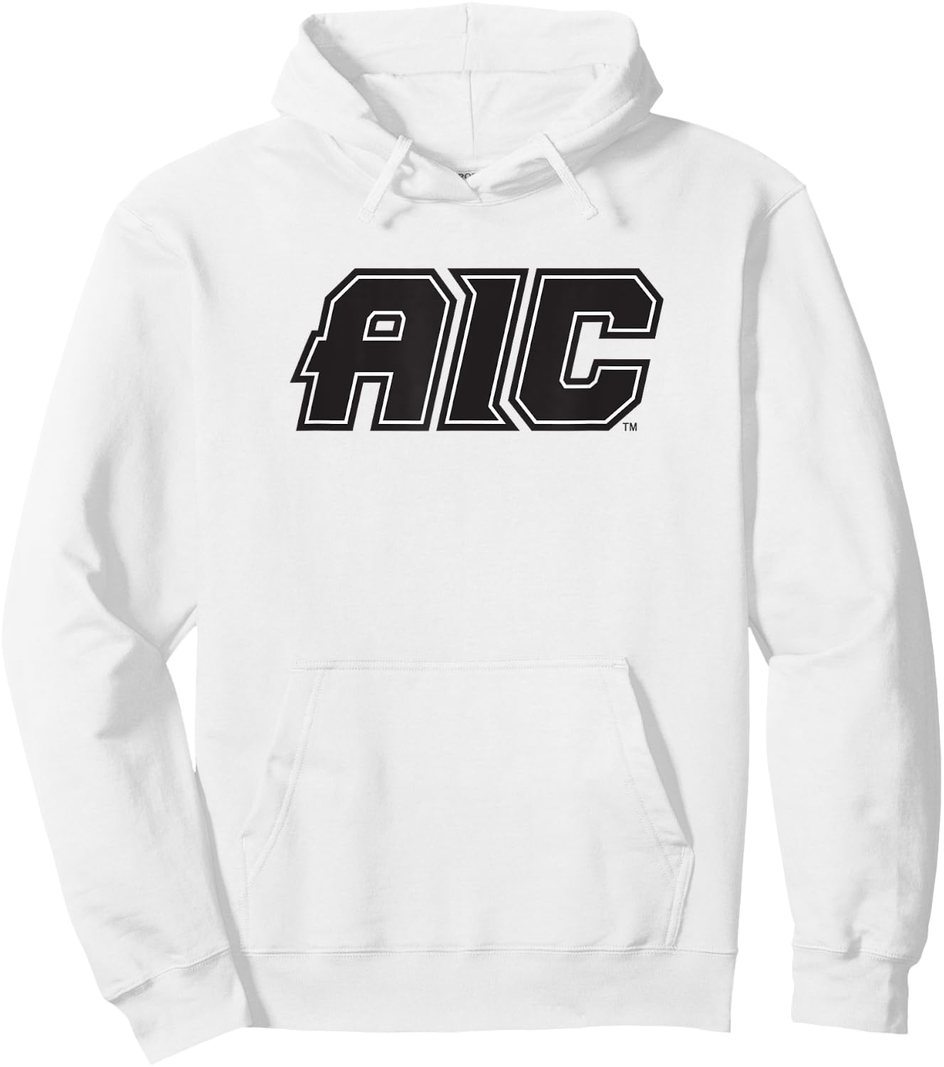 American International College AIC Yellow Jackets Hoodie - Hoodie | White