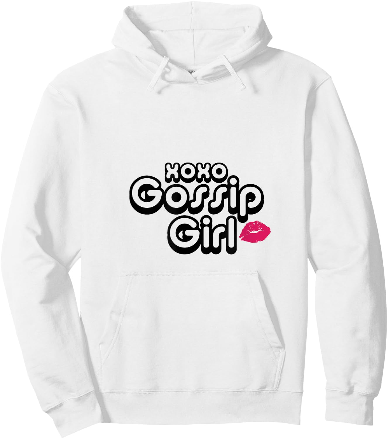 Gossip Girl shirt Hoodie - Hoodie | White