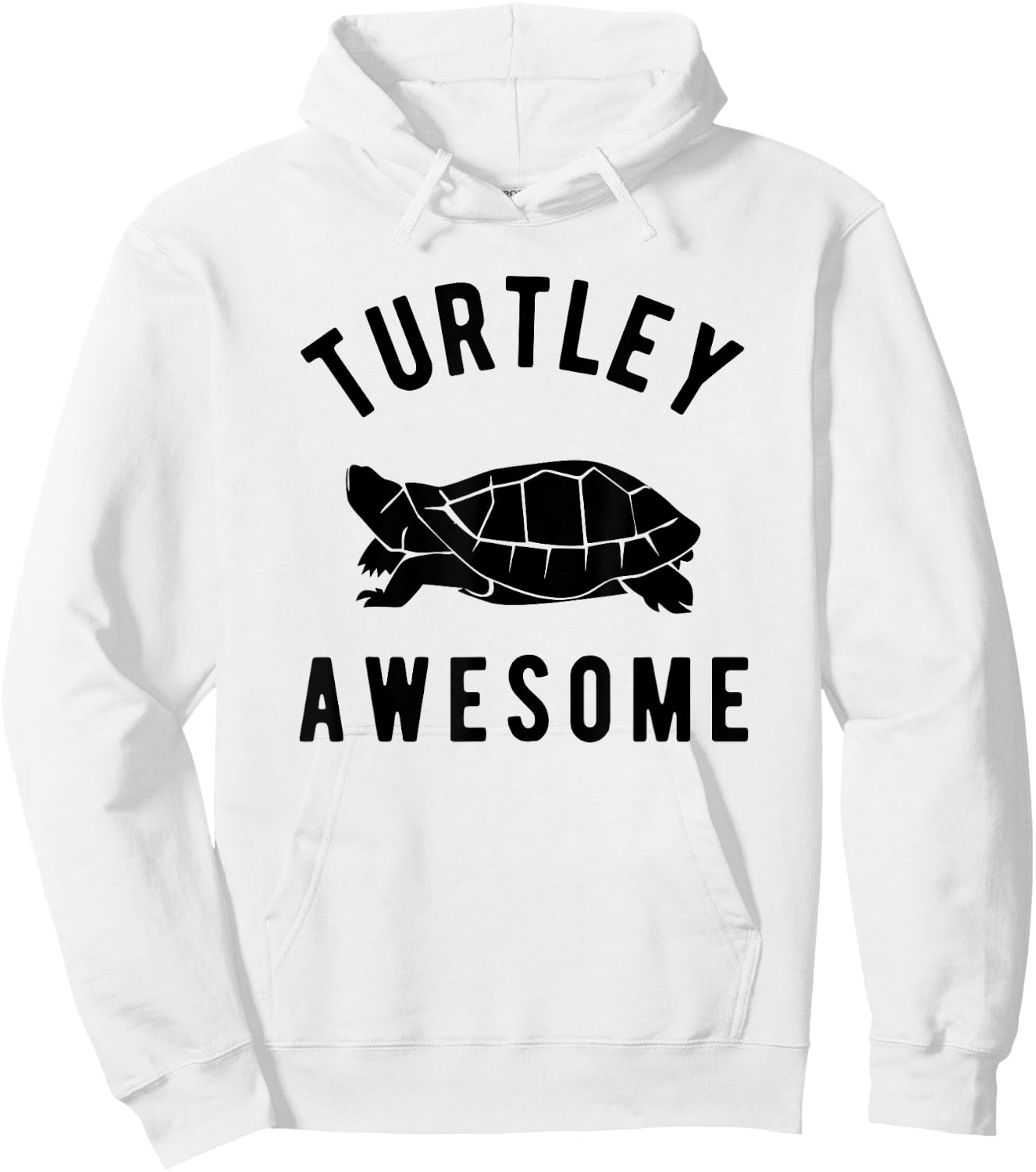 Turtley Awesome Cute Funny Turtle Pet Shirt Hoodie - Hoodie | White