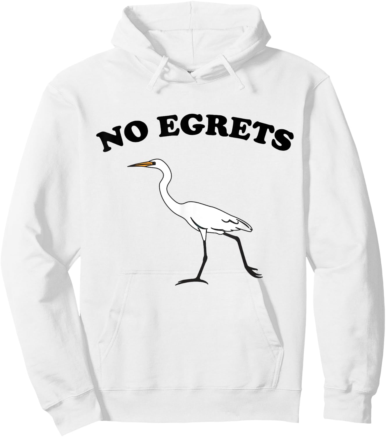 No Egrets Hoodie - Hoodie | White