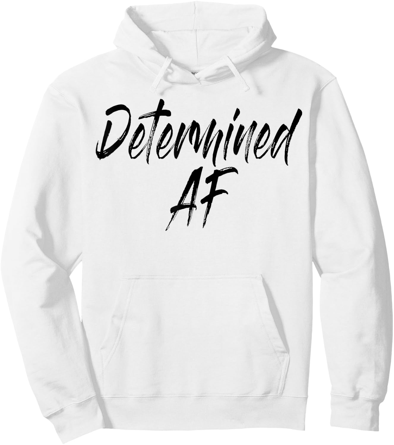 Determined AF Hoodie - Hoodie | White