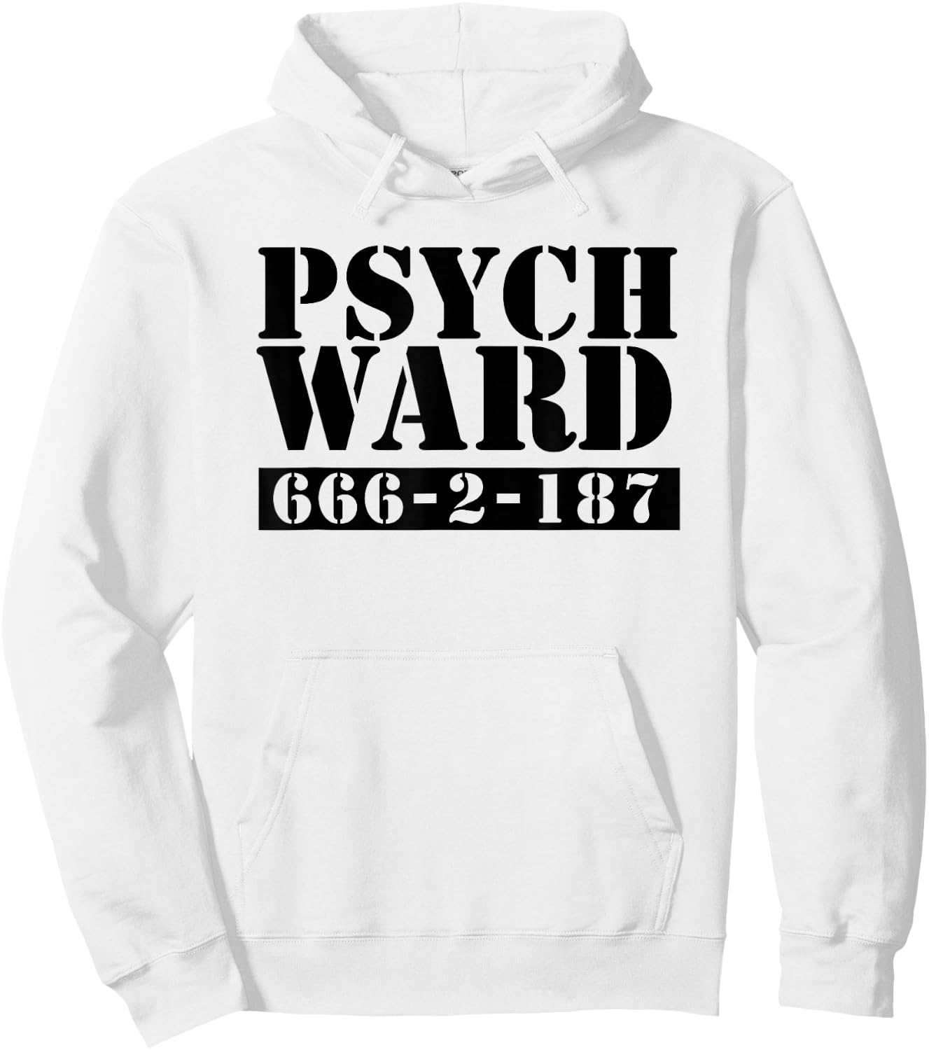 Psych Ward Halloween Costume Funny Adult kids Hoodie - Hoodie | White