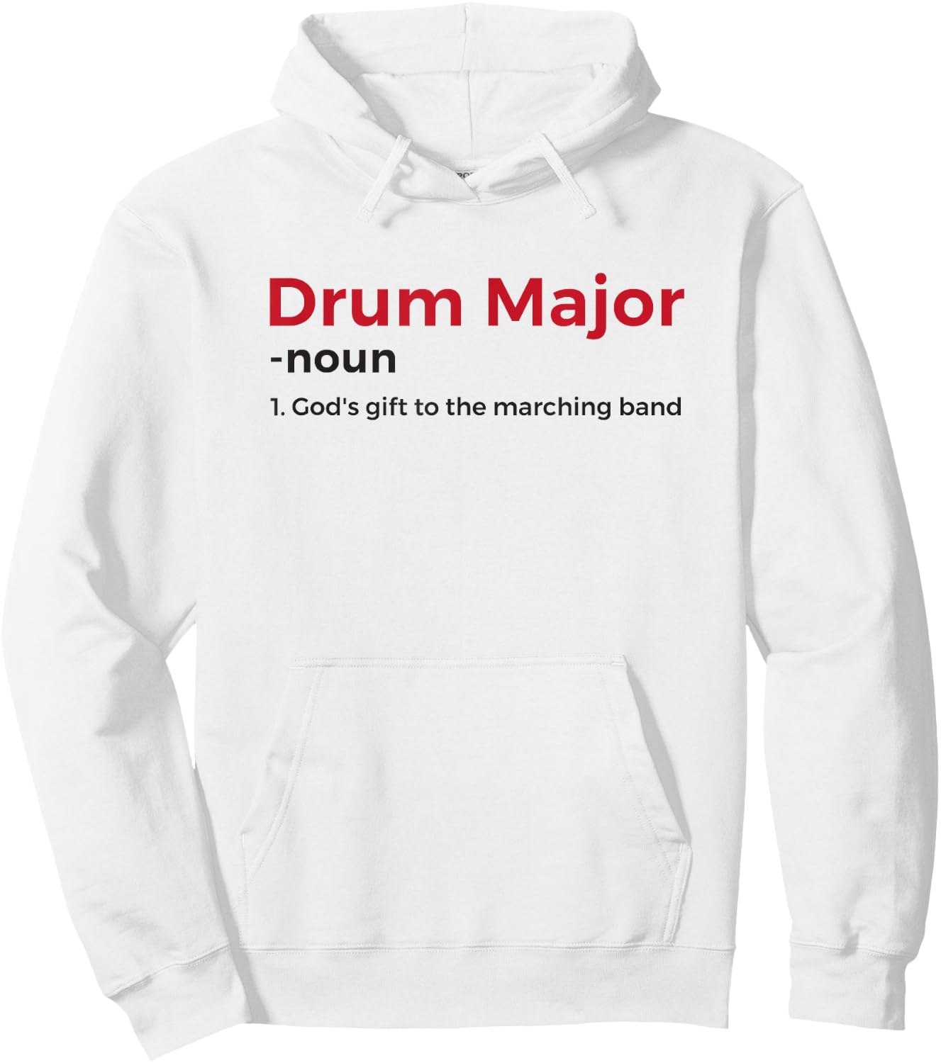 Drum Major Definition Hoodie - Hoodie | White