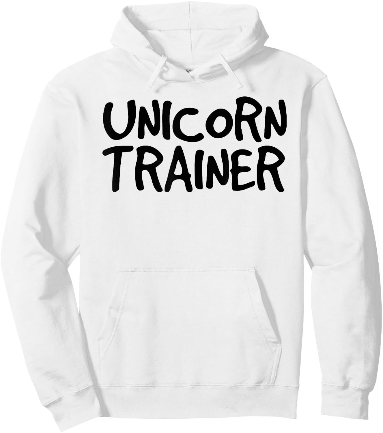 UNICORN TRAINER Shirt Funny Horse Equestrian Gift Hoodie - Hoodie | White