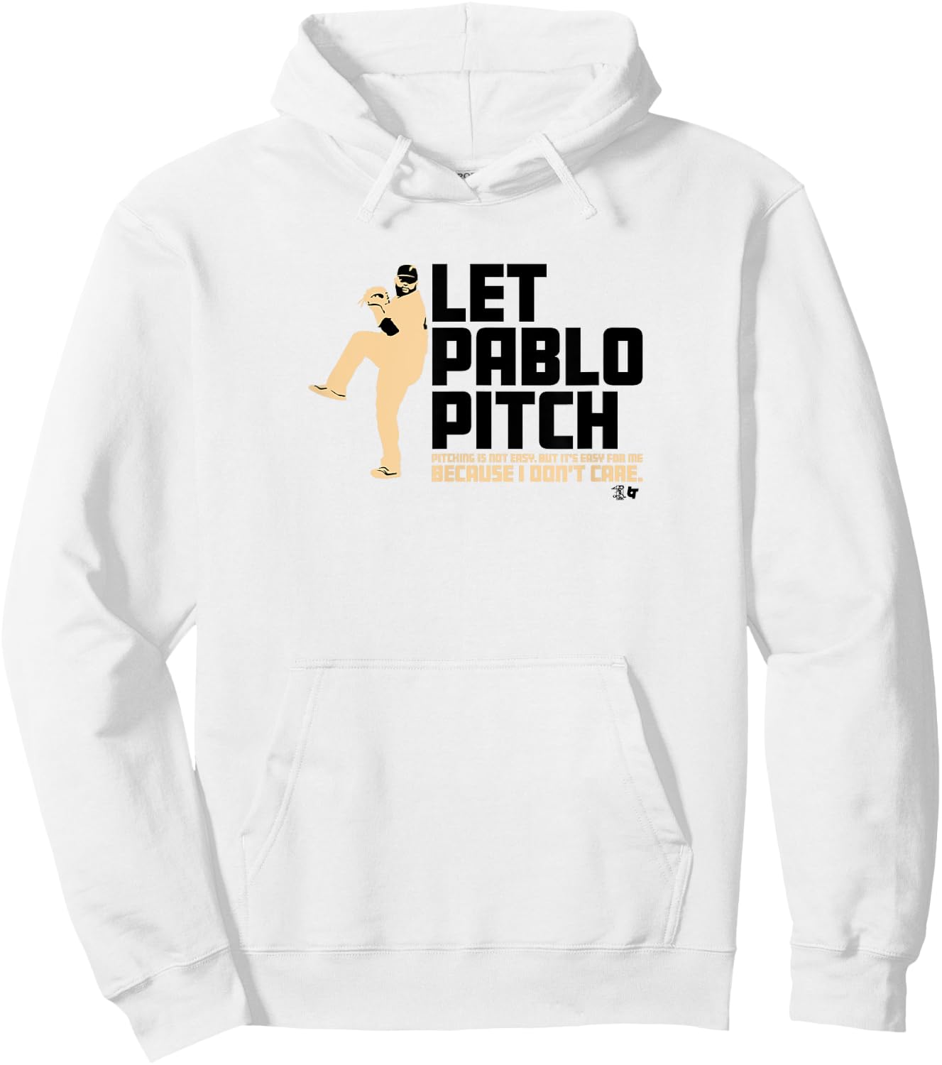 Officially licensed Pablo Sandoval - Let Pablo Pitch Hoodie - Hoodie | White