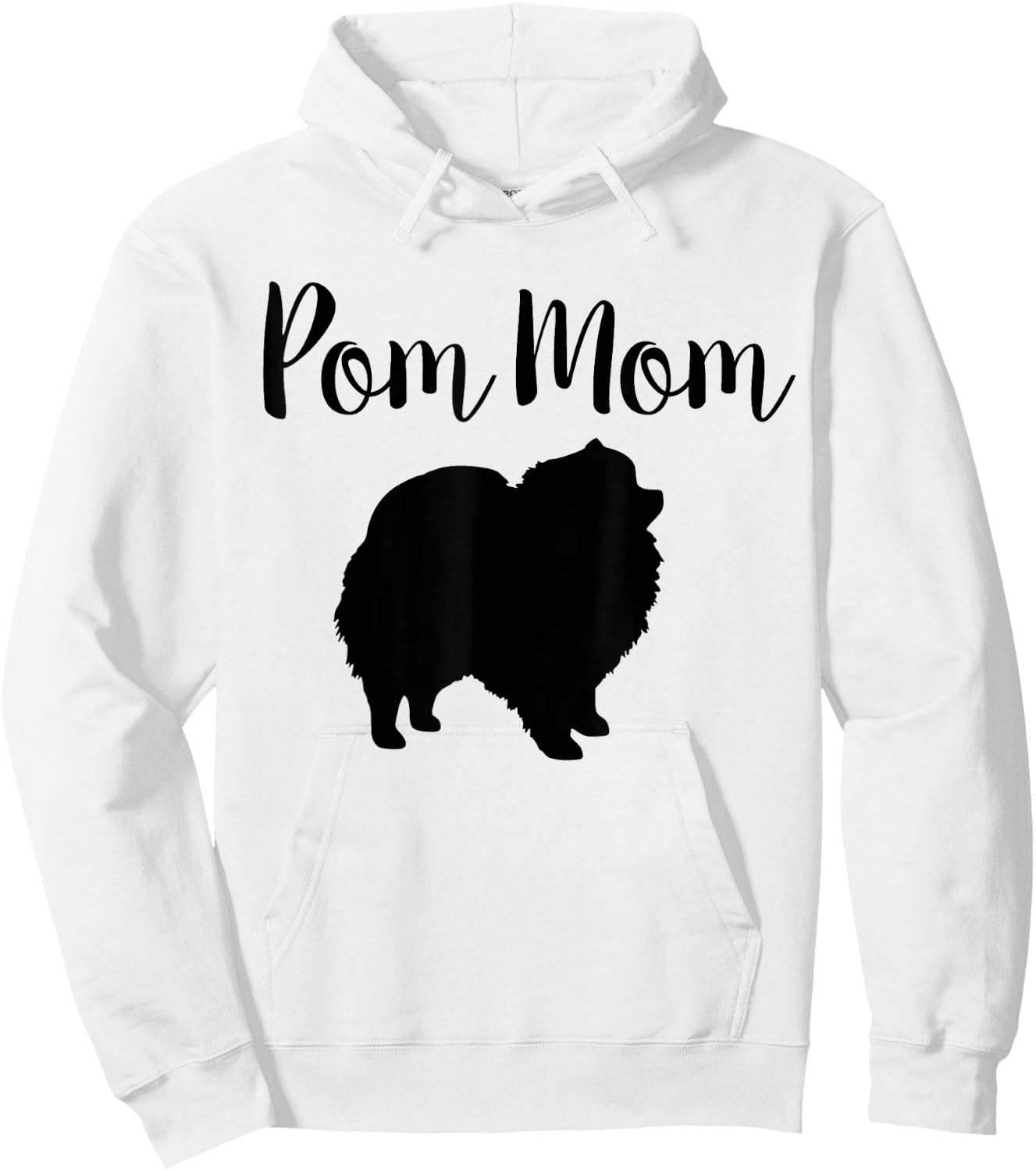 Pom Mom Funny Shirt Hoodie - Hoodie | White