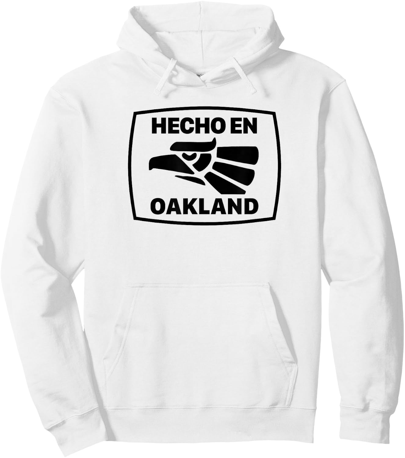 Hecho En Oakland, California - Mexican American Shirt Hoodie - Hoodie | White