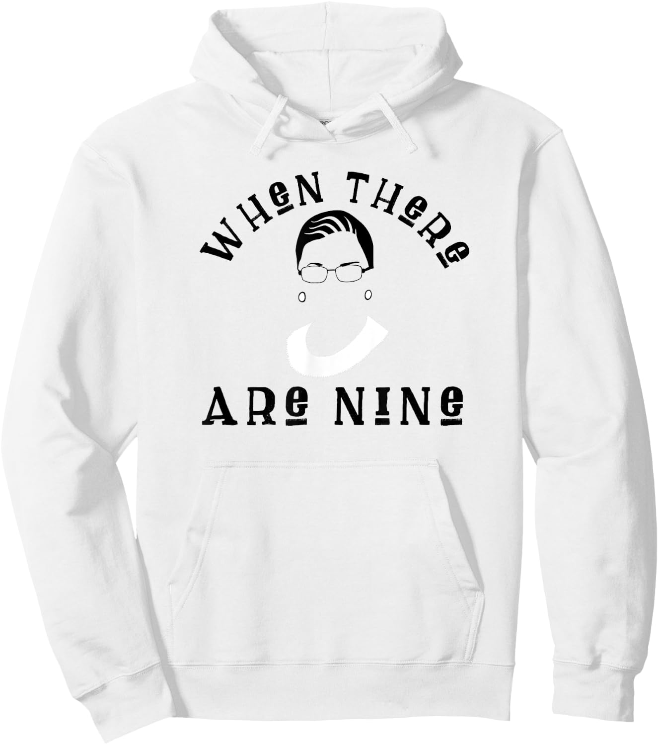 Ruth Bader Ginsburg Female Attorney Feminist Hoodie - Hoodie | White