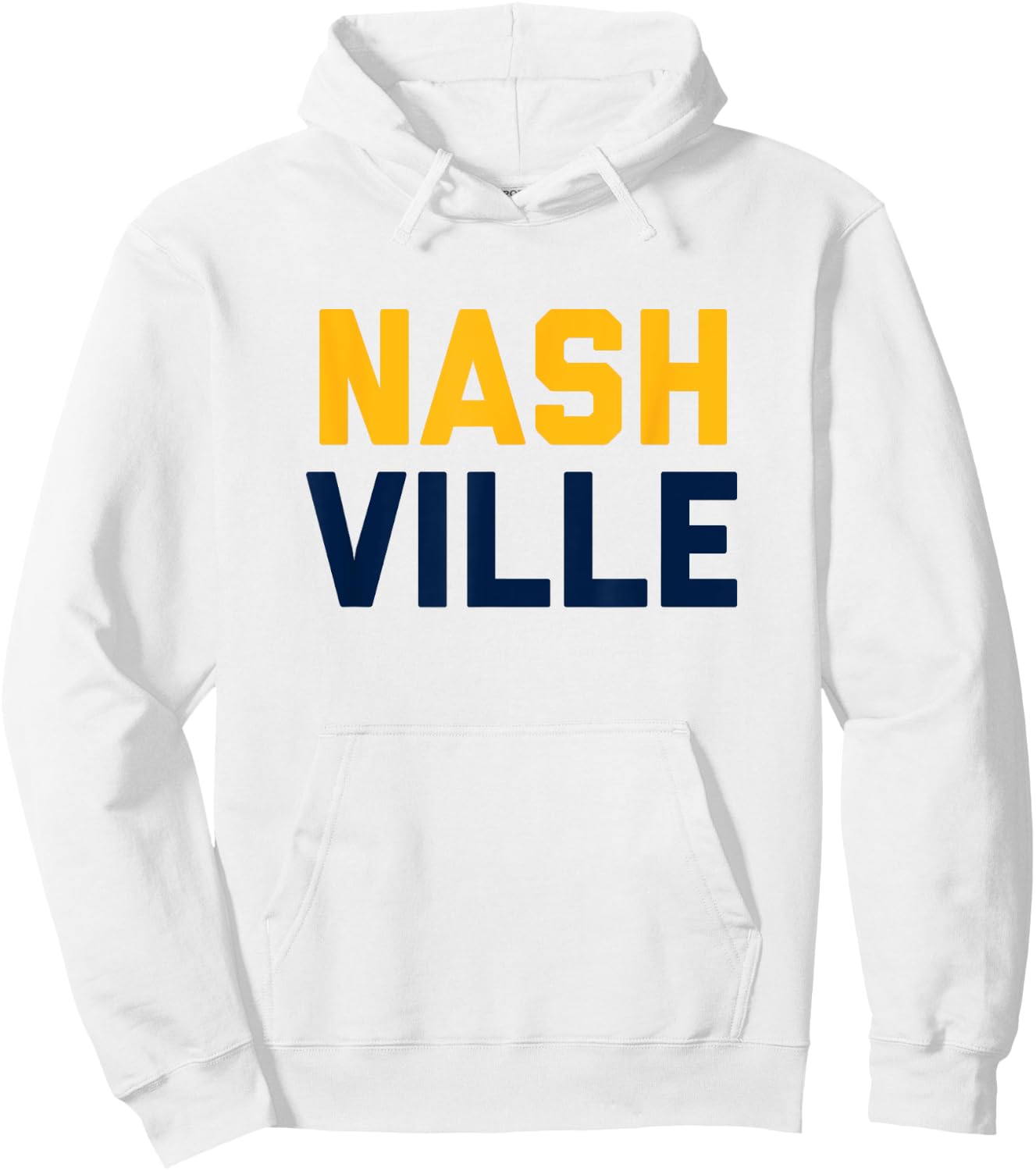 NASH - Nashville Tennessee Hoodie - Hoodie | White