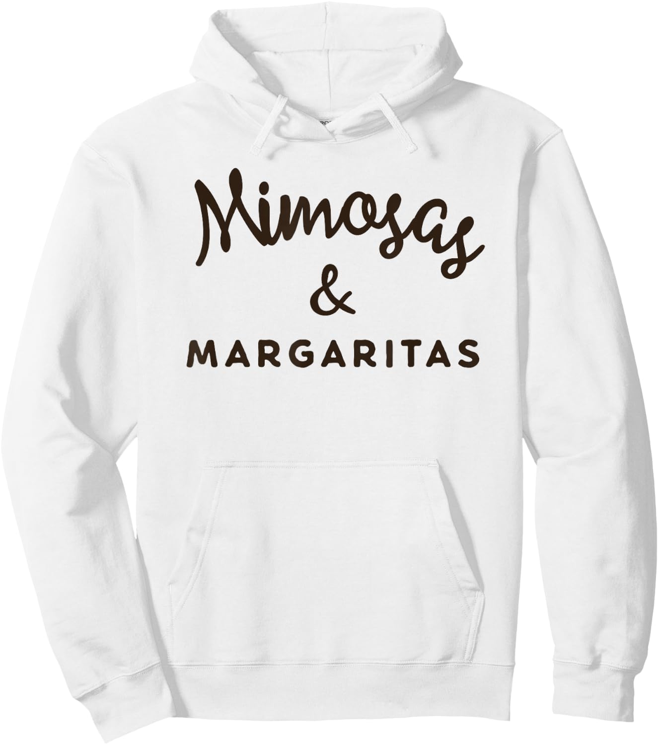 Mimosa Margarita Cocktail T Shirt Hoodie - Hoodie | White