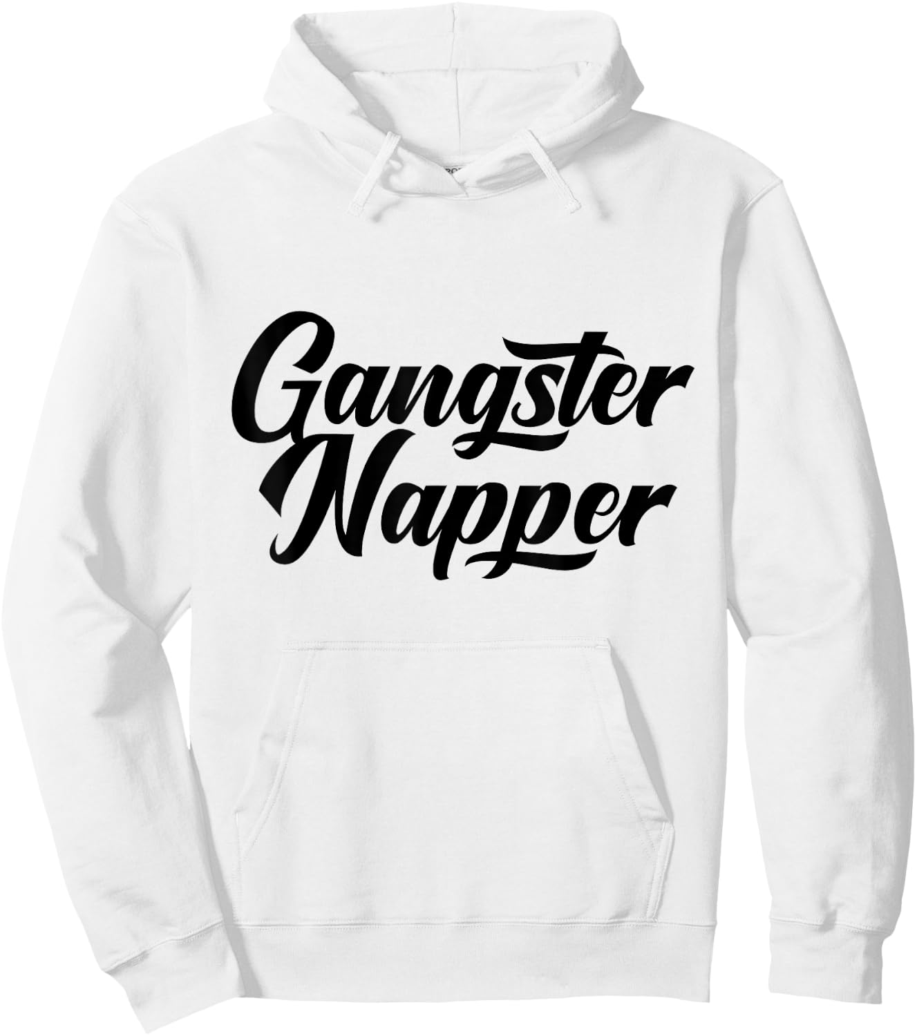Gangster Napper Funny Spiritual Hoodie - Hoodie | White