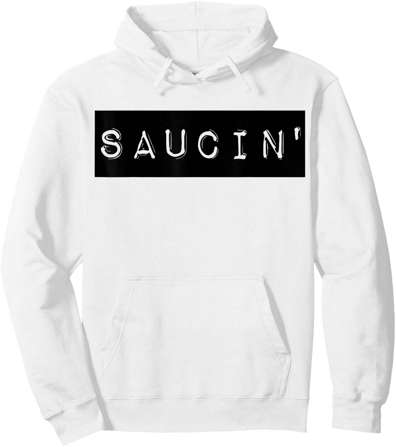 Saucin Hip Hop Accessories Kids Women Men Dance DJ Hoodie - Hoodie | White