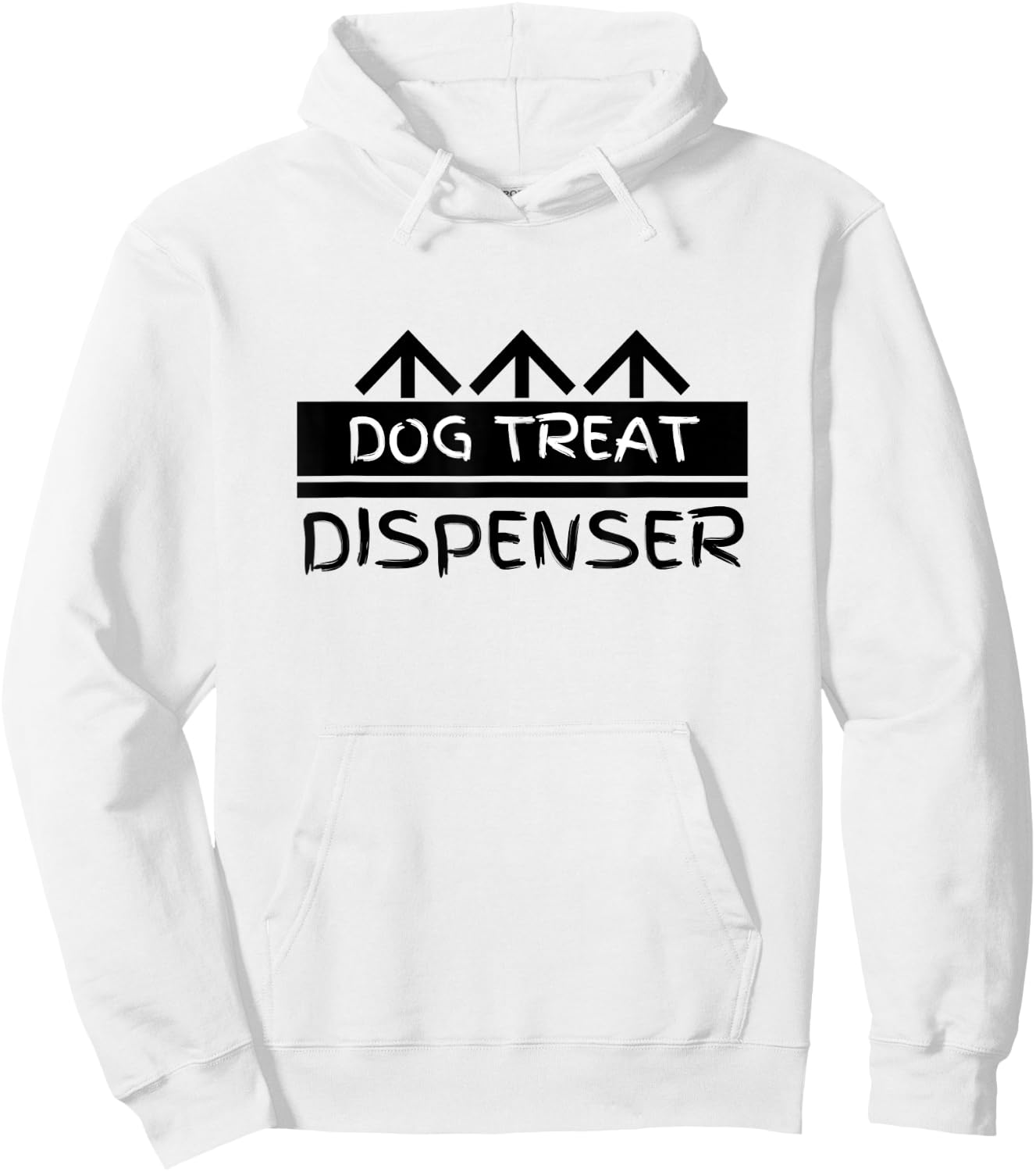 Dog Treat Dispenser - Funny Women Kids Hoodie - Hoodie | White