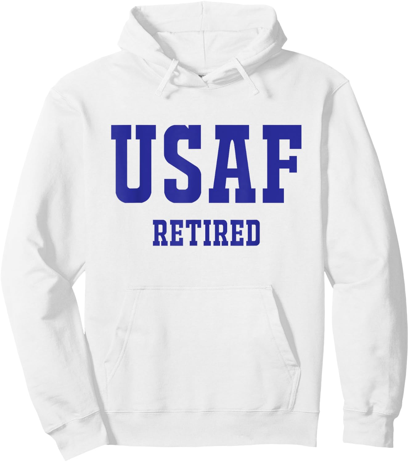 United States Air Force Retired Shirt Hoodie - Hoodie | White