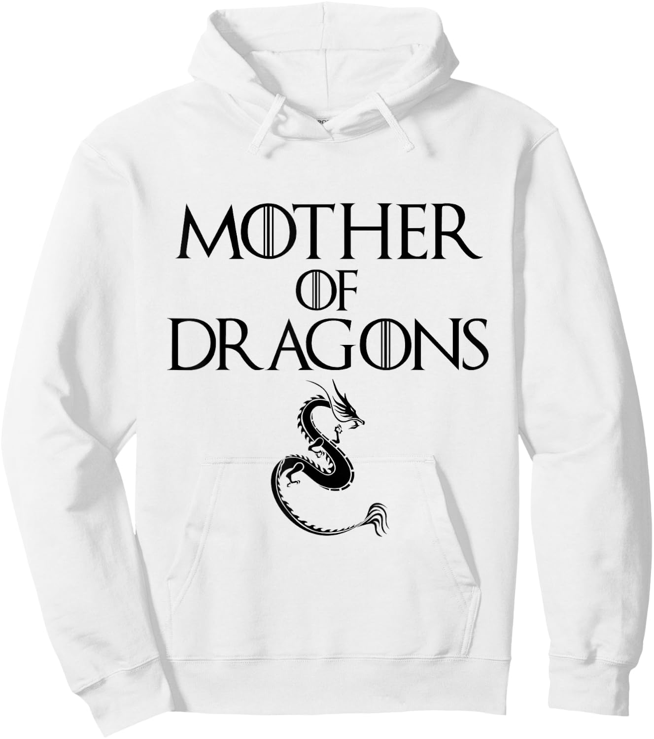 Mother of Dragons T Shirt Hoodie - Hoodie | White