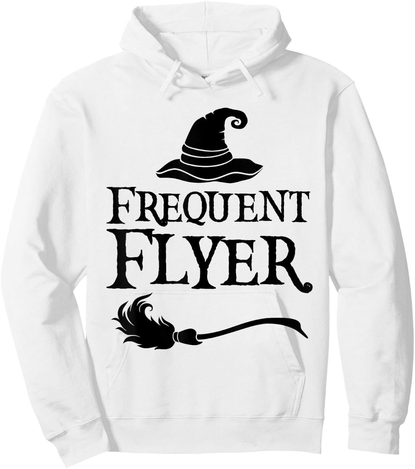 Frequent Flyer Halloween Costume Hoodie - Hoodie | White