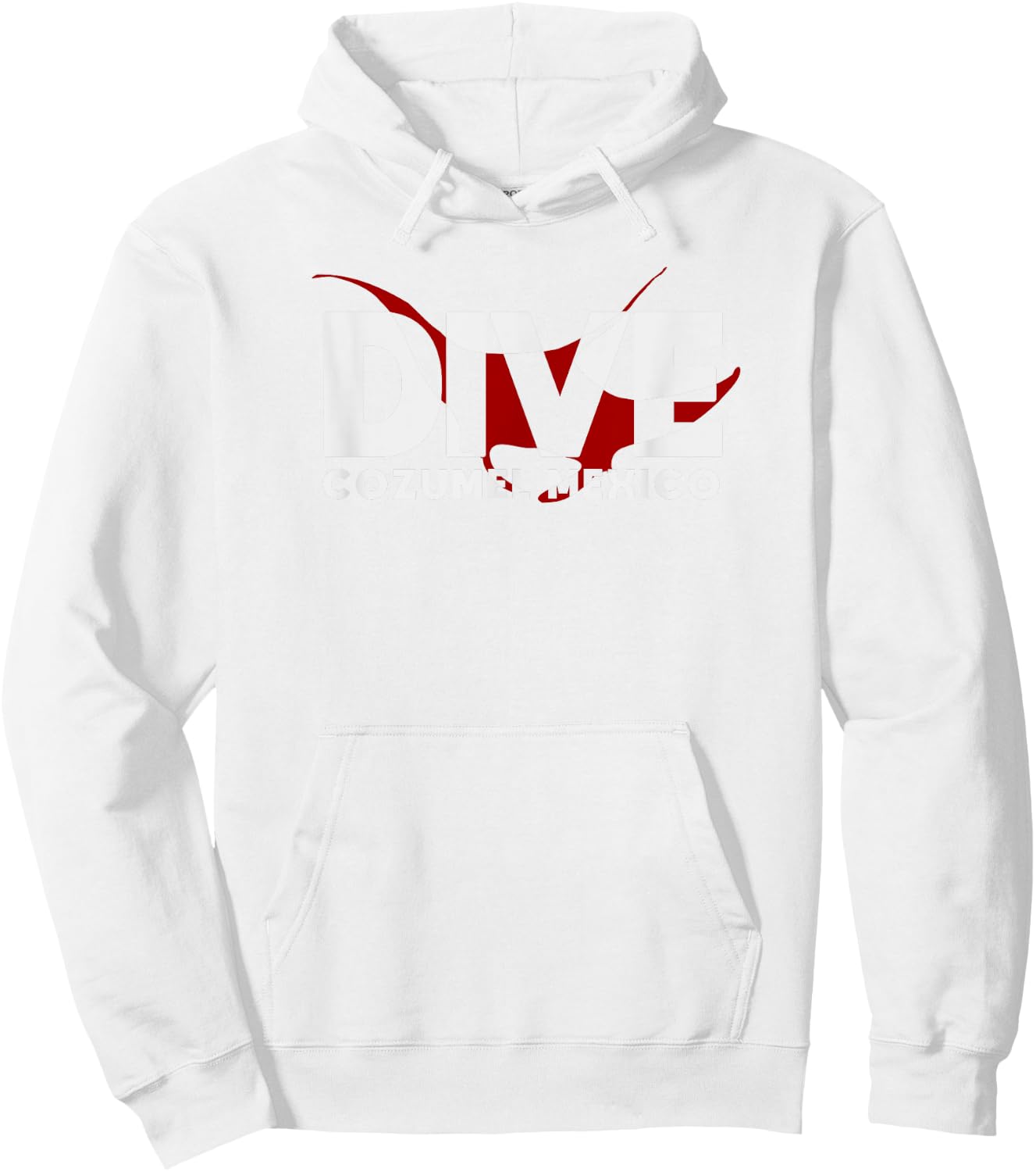 DIVE Cozumel Mexico SCUBA DIVING Diver Manta Ray Hoodie - Hoodie | White