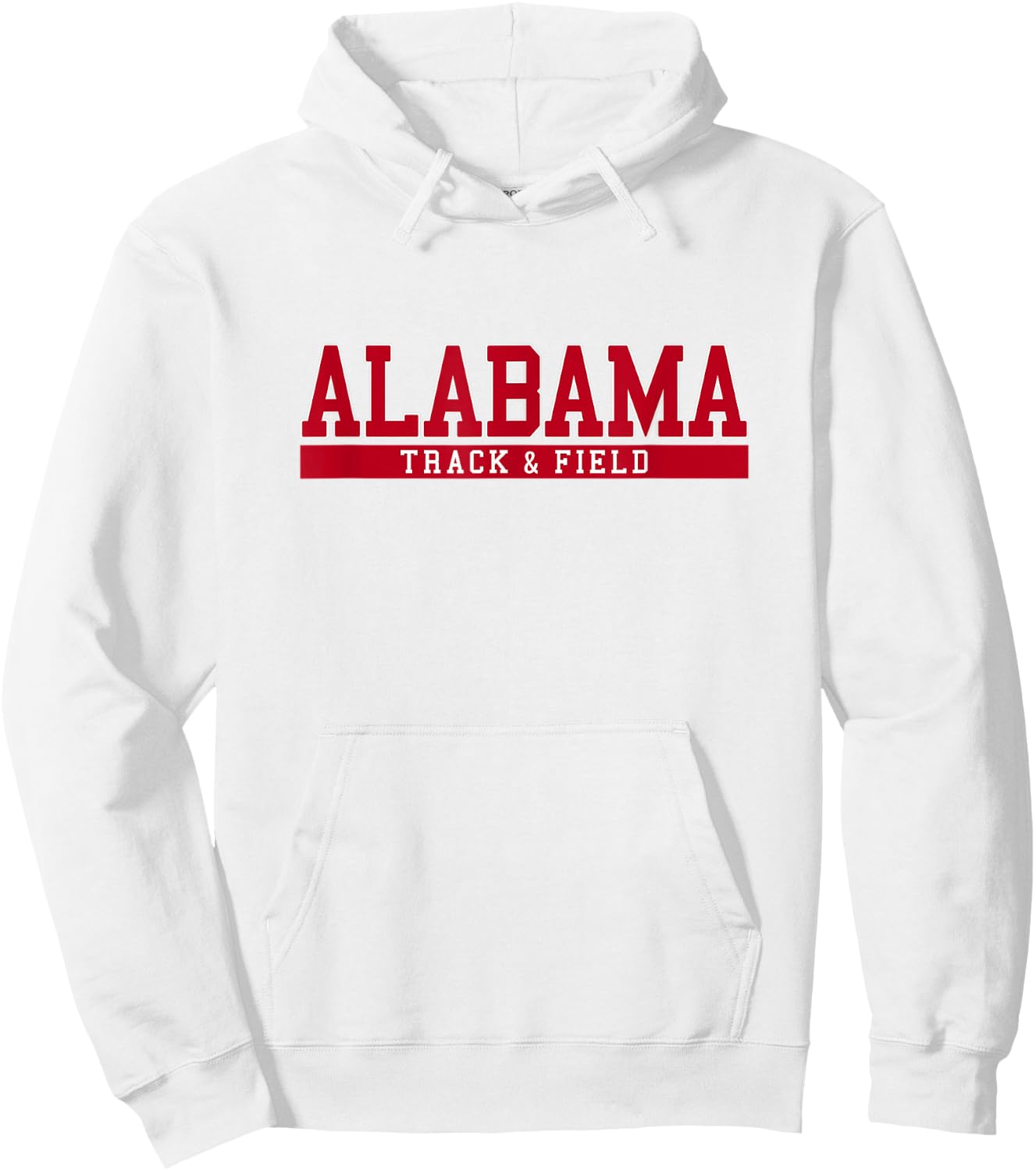 Alabama Track & Field Hoodie - Hoodie | White