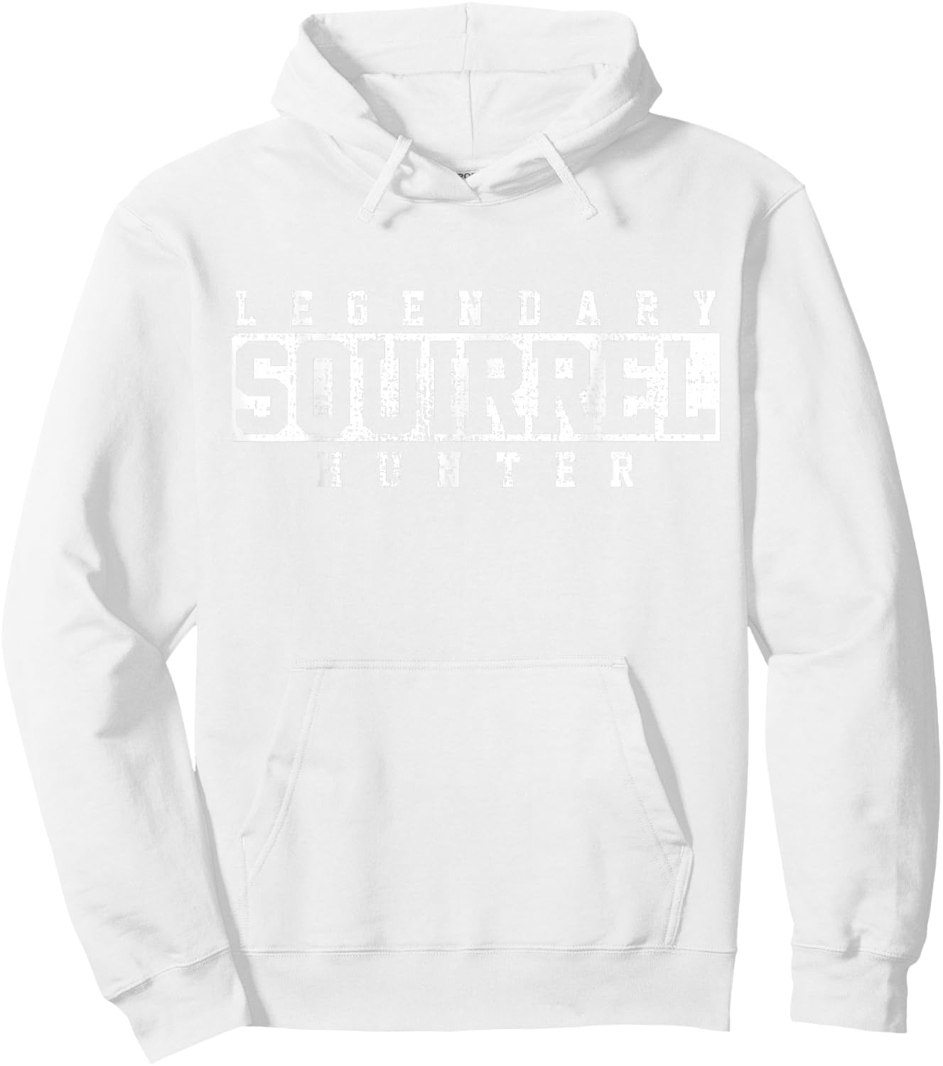 Legendary Squirrel Hunter Hunting Funny Gift Hoodie - Hoodie | White