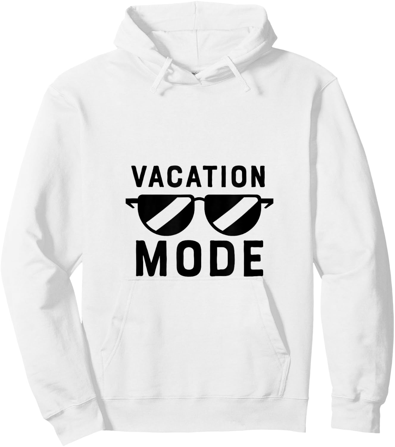 Vacation Mode Funny shirt Boys Sunglasses Vacay Hoodie - Hoodie | White