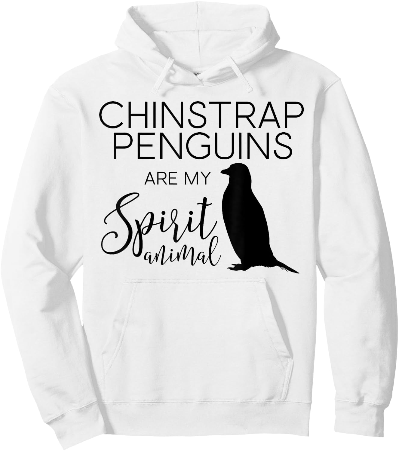 Chinstrap Penguin Spirit Animal J000378 Hoodie - Hoodie | White