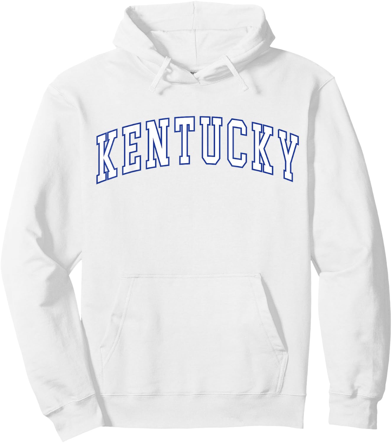 Retro Blue Kentucky Vintage Kentucky Throwback Classic Hoodie - Hoodie | White