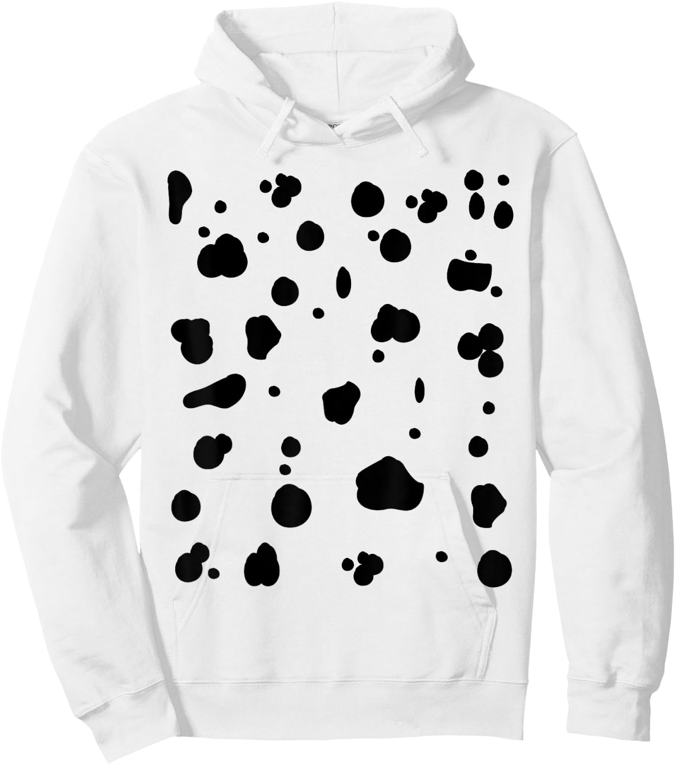 Dalmatian Dog Animal Halloween Costume Funny Gift Women Kids Hoodie - Hoodie | White