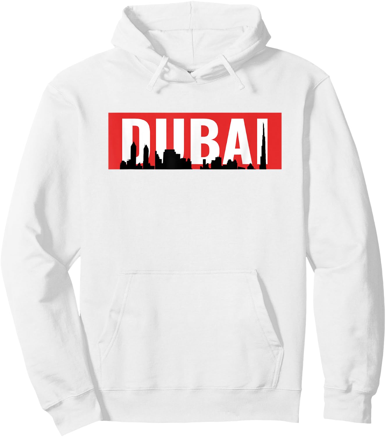 DUBAI SHIRT | Graphic shirt Hoodie - Hoodie | White