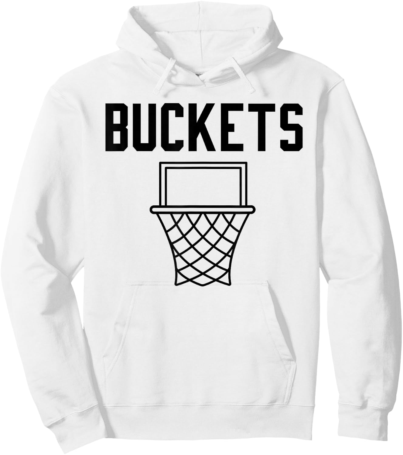Bucket Getter - I GET Buckets Shirt #Basketball Hoodie - Hoodie | White