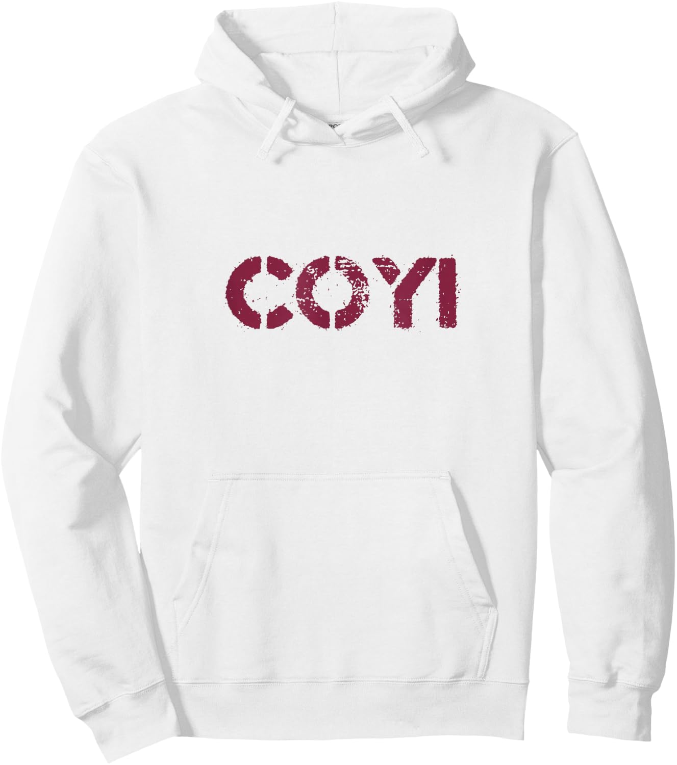 COYI West Ham Fan Soccer T Shirt Hoodie - Hoodie | White