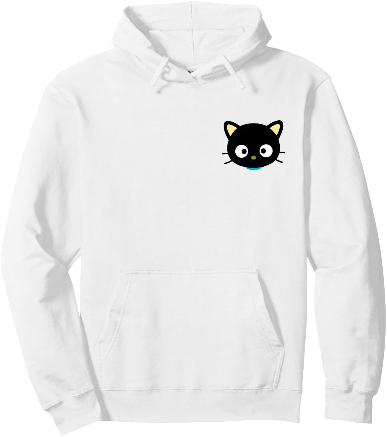 Chococat Front and Back Logo Shirt Hoodie - Hoodie | White