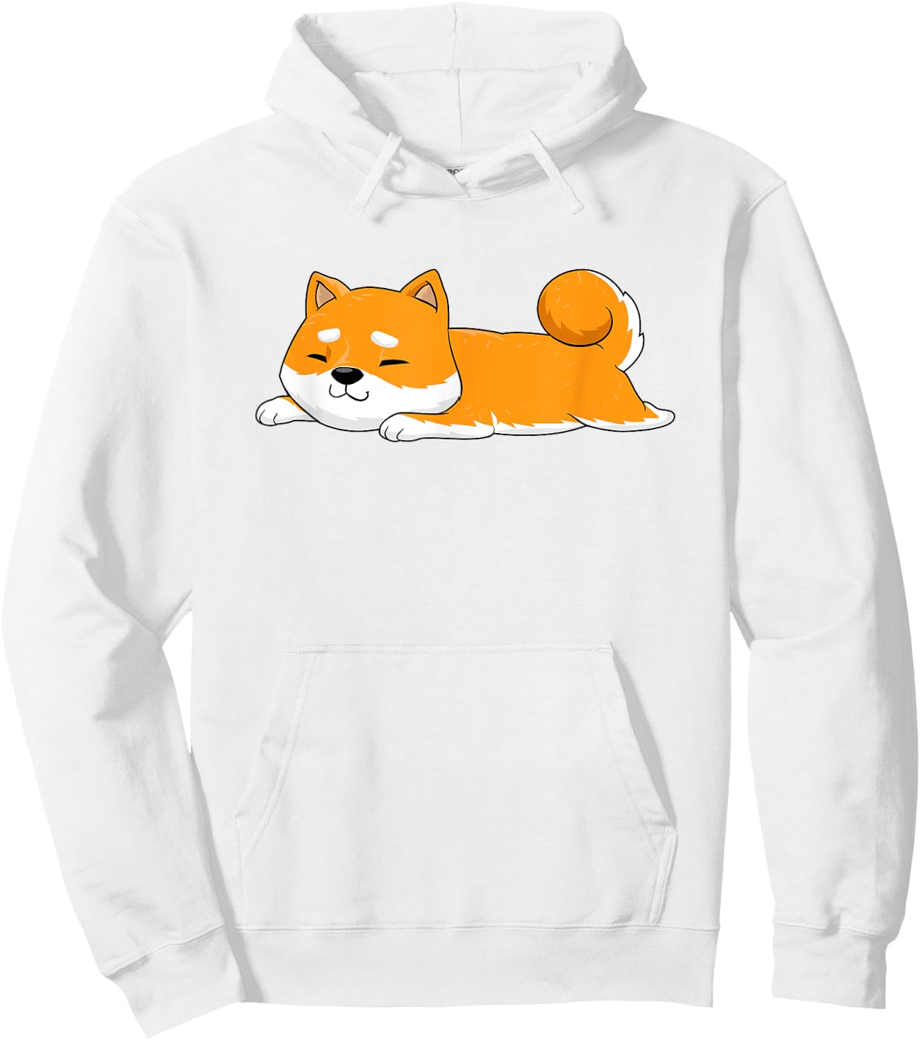 I'm not lazy Shiba Inu Shirt Loafer Dog laziness Girl Woman Hoodie - Hoodie | White